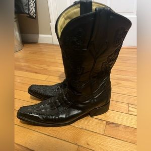 Portero men’s dress cowboy boots. Size 11.5